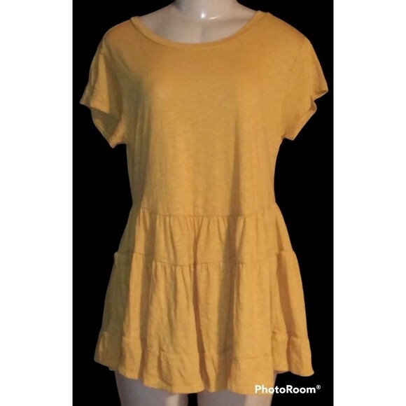 Blue Long Rippled Top - Picture 7 of 7